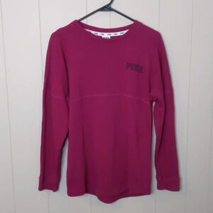 PINK Victoria's Secret Varsity Crewneck Sw…
